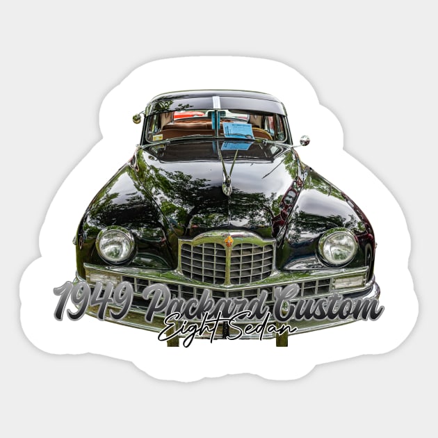 1949 Packard Custom Eight Sedan Sticker by Gestalt Imagery